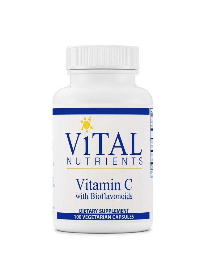 Vital Nutrients Vitamin C With Bioflavonoids Vitamin C And Bioflavonoid Formula 100 Vegetarian Capsules - Image 2