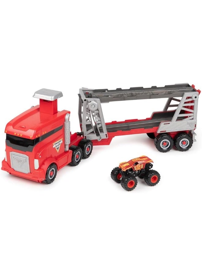 Monster Jam 1:64 Launch N Go Hauler - Image 4