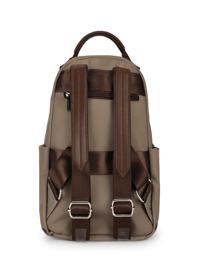 fastrack Lightweight Nylon Backpack for Men & Women | Everyday Bag with Spacious Main Compartment, Zippered Pockets & Utility Organisers | Durable Commuter Backpack for College, Work & Travel - Image 5