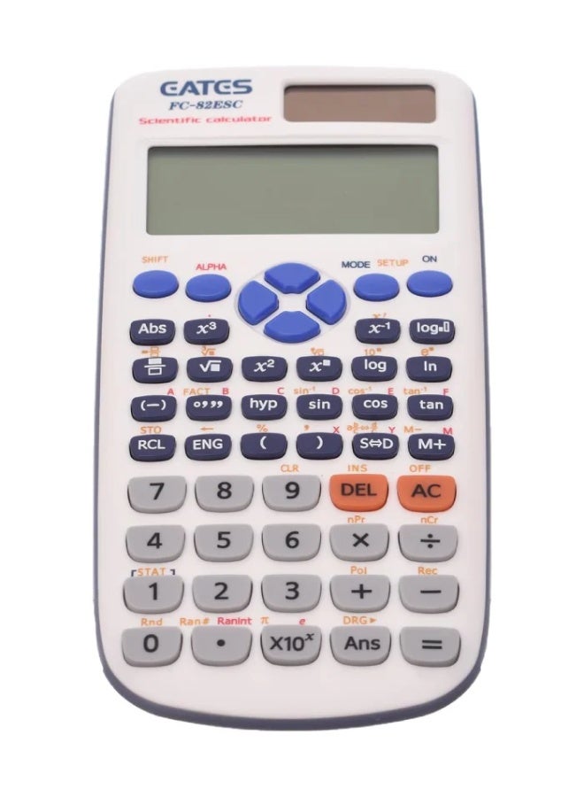 EATES Scientific Calculator, 252 Calculations, High School Calculator, Break-Resistant FC-82ESC - Image 1