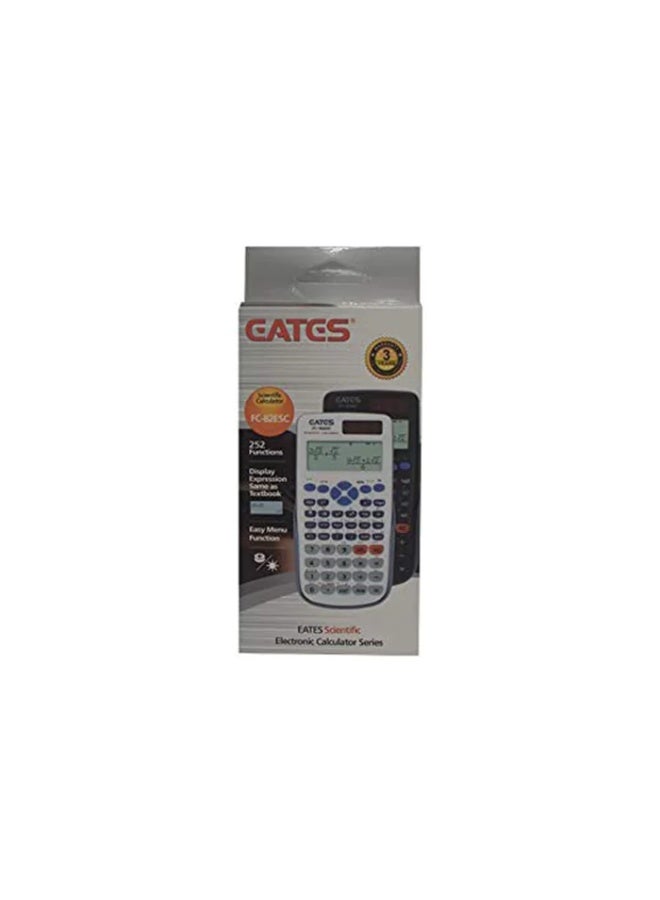EATES Scientific Calculator, 252 Calculations, High School Calculator, Break-Resistant FC-82ESC - Image 3