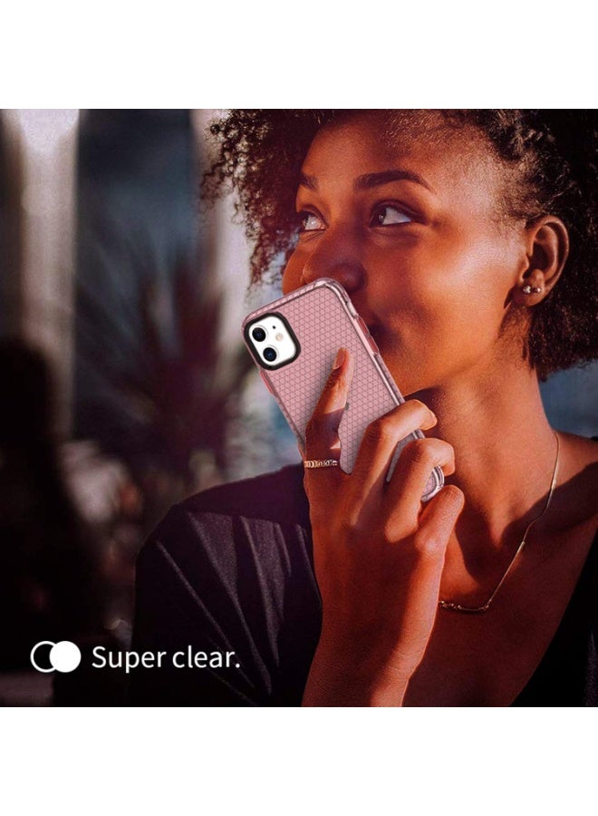 بروتيكت جراب PROTECT اسود كريستالي متوافق مع iPhone 12 و iPhone 12 Pro | مقاوم للاصفرار | حماية كاملة بزوايا معززة ضد الصدمات | تصميم نحيف وخفيف | لون اسود شفاف - Image 4