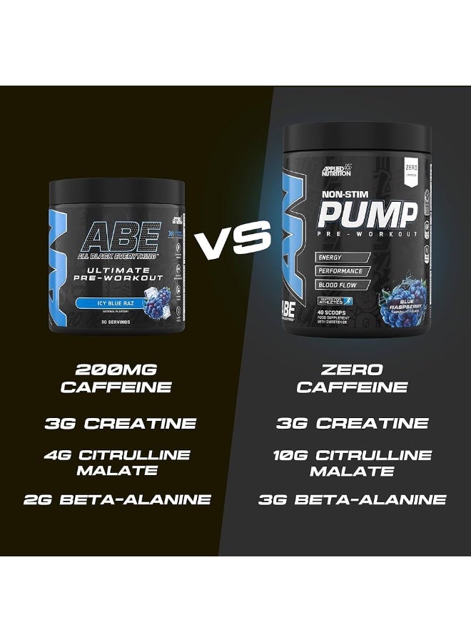 Applied Nutrition ABE PUMP Pre Workout 500g Blue Razz