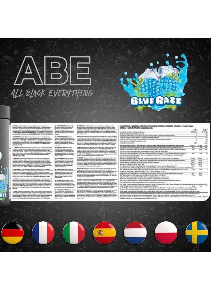 Applied Nutrition ABE PUMP Pre Workout 500g Blue Razz