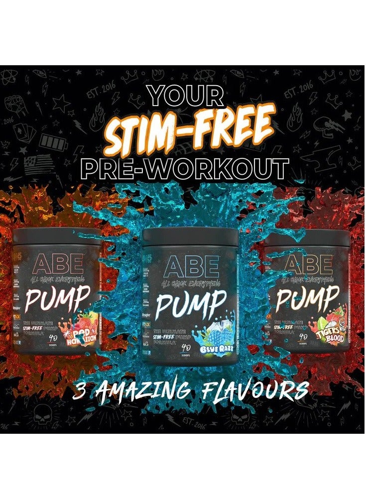 Applied Nutrition ABE PUMP Pre Workout 500g Blue Razz