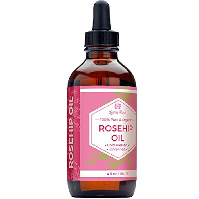 Leven Rose Rosehip Seed Oil for Face 4 oz - Pure Rosehip Oil for Face - Unrefined Cold Pressed Rosehip Oil for Body - Nighttime Face Moisturizer for Hair, Skin & Nails - Image 2
