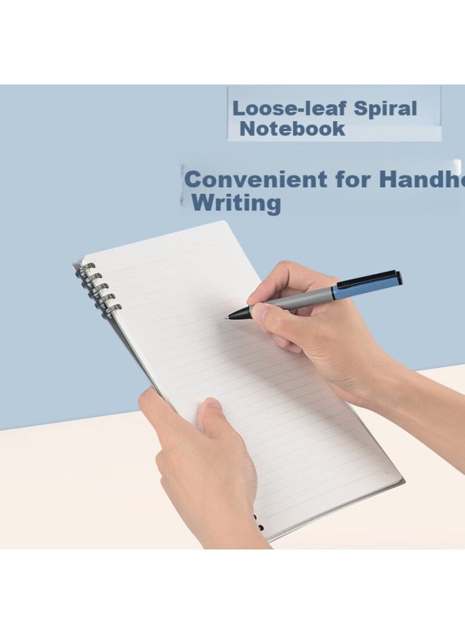 Fizzy Stationery B5/60 Sheets/10 Holes Detachable Spiral-Bound Pp Cover Notebook, Journal, Planner, Diary, Study Notebook, Rose Gold Fz33726 - Image 2