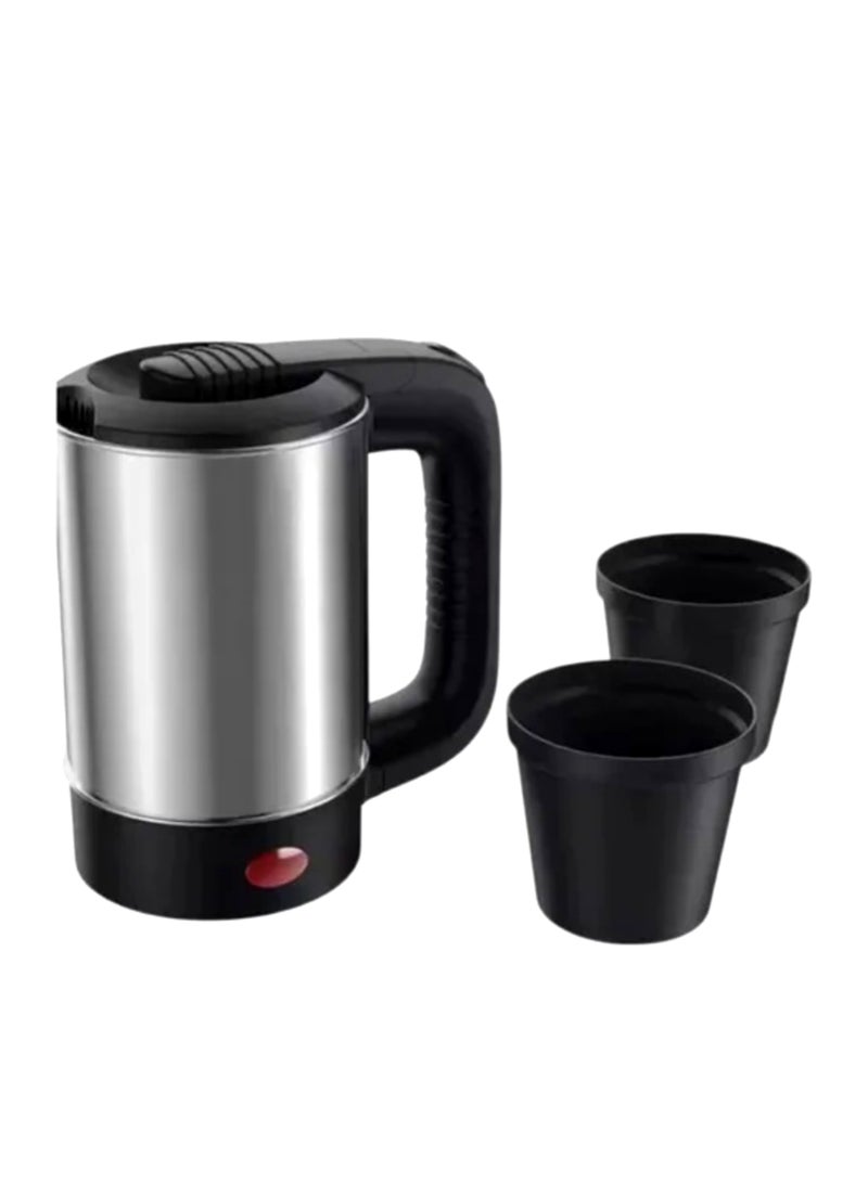 Mini Travel Electric Kettle 500ml | Portable Water Boiler for Home  Office | High Safety  Auto Shut-off - Image 1