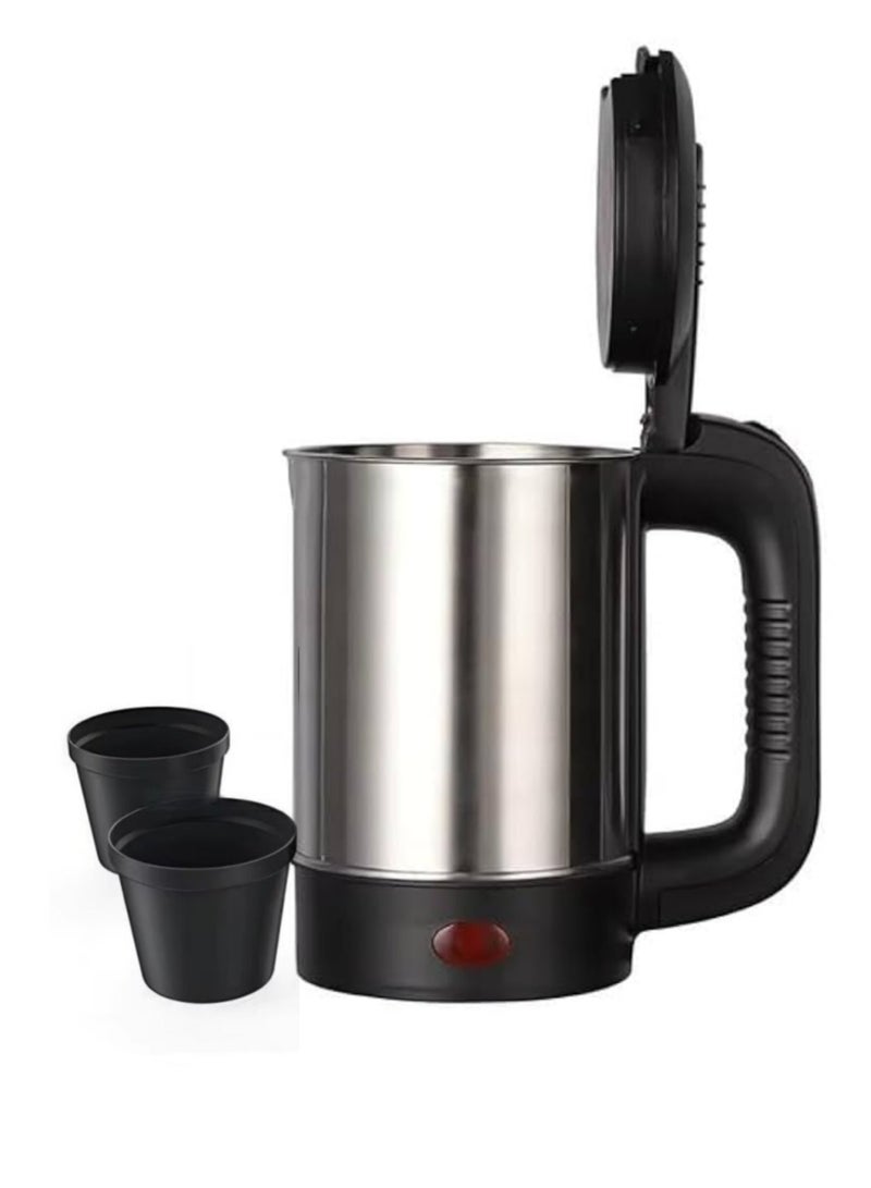 Mini Travel Electric Kettle 500ml | Portable Water Boiler for Home  Office | High Safety  Auto Shut-off - Image 2