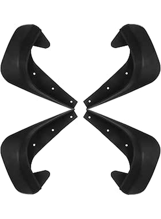 Universal Car Mud Flaps Splash Guards Set of 4 All Weather Protection - Image 1