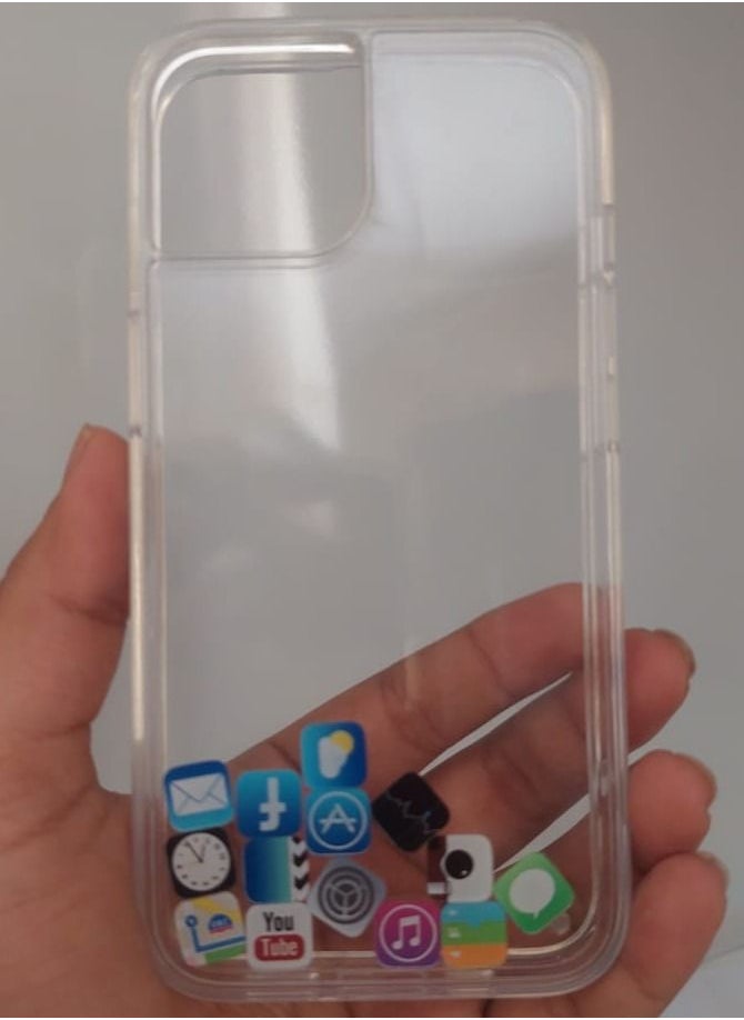 Creative Creative Case for Iphone Q series from Iphone 13 Clear Hard Silicone  - Image 1