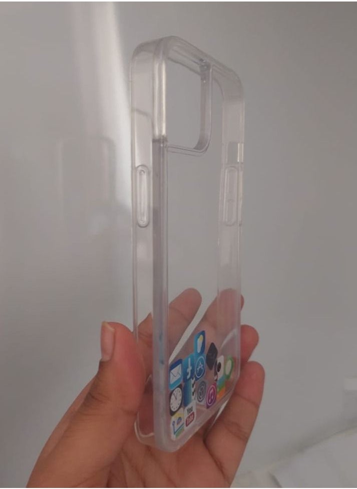 Creative Creative Case for Iphone Q series from Iphone 13 Clear Hard Silicone  - Image 2