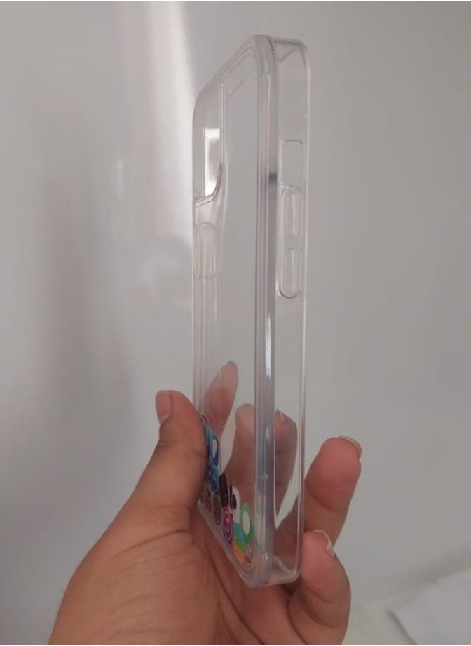 Creative Creative Case for Iphone Q series from Iphone 13 Clear Hard Silicone  - Image 3