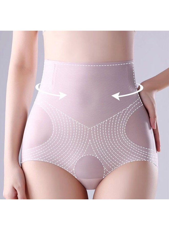 Gujin Lightweight Sculpting High-waist Tummy Control Lifting Women's Comfortable Breathable High-elastic Shaping Postpartum Waist Cincher Panties - Image 1