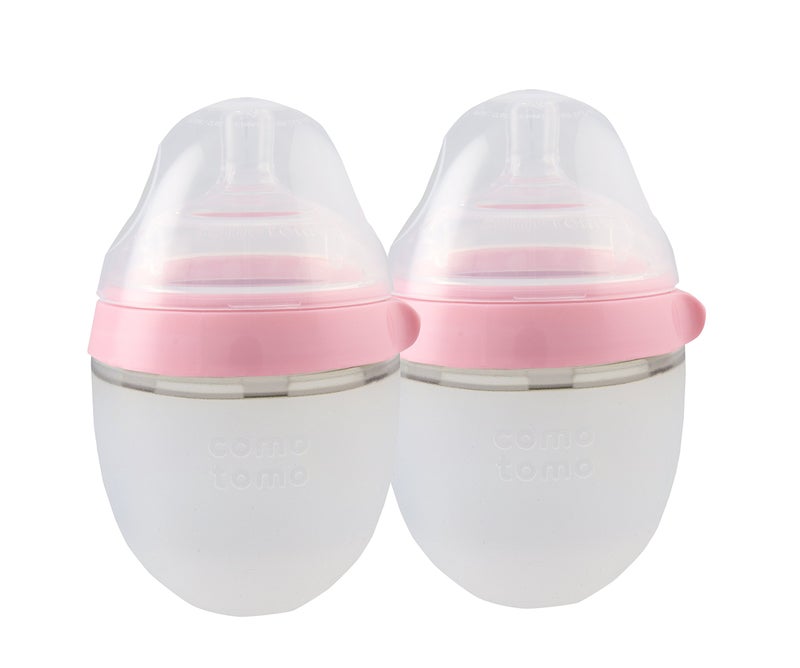 Comotomo Natural Feel Baby Bottle, 4 Pack - Image 2