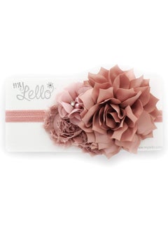 My Lello My Lello Girls Shabby Fabric Flower Cluster Headband  - Image 5