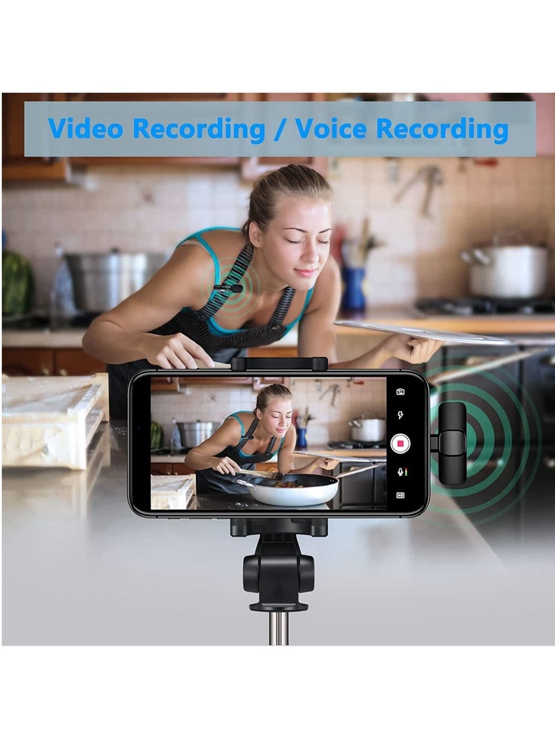 Microphone for Iphone Ipad Plug & Play recording Mic for YouTube Facebook Live Stream Vlog Wireless Mic for Interview Tablet Computer(No Need App/Bluetooth) - Image 3