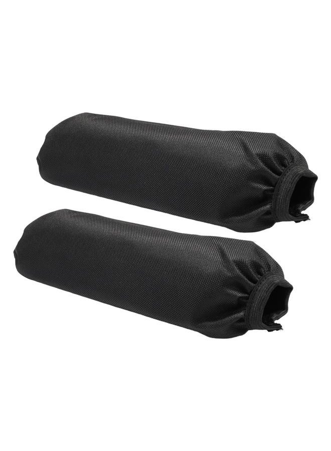 Asecupdat 2-pack 350mm Universal shock covers Suspensione Protector Absorber Nylon Protective Cloth Compatible with TRX450R YFZ450 ATV Quad 150cc-520cc ATV Quad Suzuki LTZ400 LTR450 Motorcycle Pit Dirt parts - Image 1