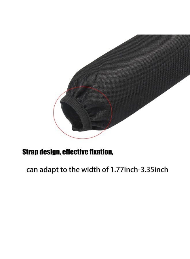 Asecupdat 2-pack 350mm Universal shock covers Suspensione Protector Absorber Nylon Protective Cloth Compatible with TRX450R YFZ450 ATV Quad 150cc-520cc ATV Quad Suzuki LTZ400 LTR450 Motorcycle Pit Dirt parts - Image 2