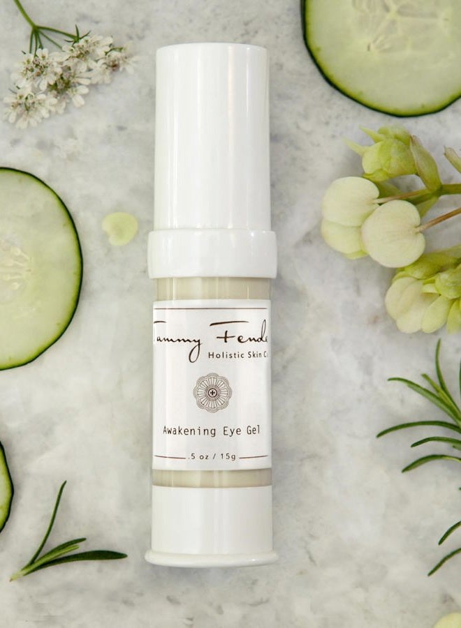 Tammy Fender - Awakening Eye Gel | Natural, Organic, Cruelty-Free, Non-Toxic Travel Beauty Skincare | Soothe, Moisturize, & Hydrate Tired Eyes | Lightweight (.5 oz | 15 g) - Image 3