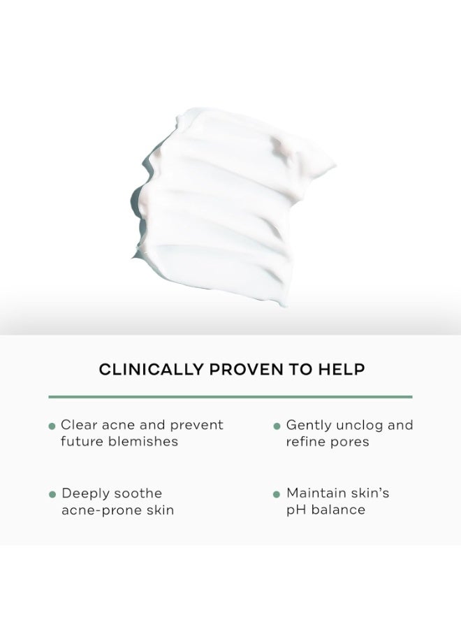 Replenix 5% Benzoyl Peroxide Acne Face Wash with Aloe, 6.7 Fl Oz â€“ Clarifying Acne Treatment Cleanser for Face & Body, Gently Unclogs Pores, Soothes & Clears Breakouts Without Drying - Image 1