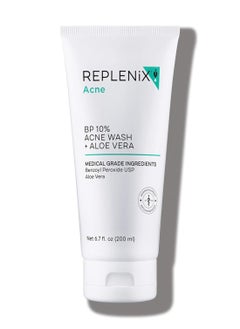 Replenix BP Acne Wash, Oil-Free Benzoyl Peroxide Face Cleanser with Medical-Grade Ingredients for Acne-Prone Skin (6.7 fl. oz) - pzsku/ZE0F8CB3C287E251CEC50Z/45/_/1740056925/5f5ad63c-043e-442a-acb0-a243b30e7154