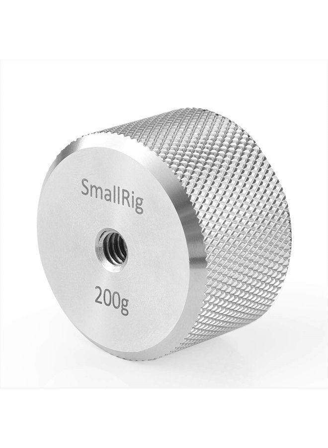 SMALLRIG Removable Counterweight 200g for DJI Ronin S/Ronin RS 2 / Ronin-SC/Ronin RSC 2 and for Zhiyun Gimbal Stabilizers – 2285 - Image 1