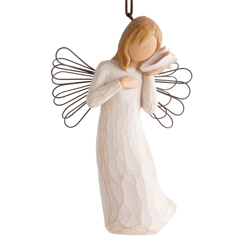 Willow Tree Thinking of You Ornament Sculpted HandPainted Figure