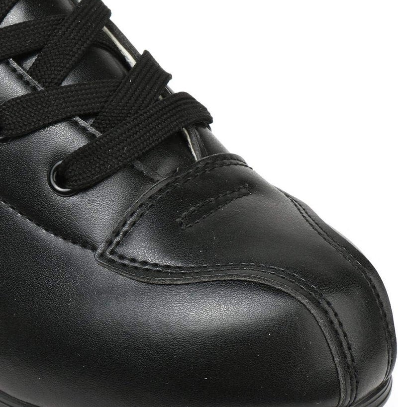 XUDREZ High-Top PU Leather Roller Skates with Flash Wheels and Carry Bag - Image 3