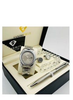 Vanderblue mens watch set The set consists of Vanderblue watch Vanderblue pen Vanderblue Cube And a kit box with a one year warranty card