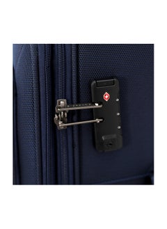GIORDANO Giordano Softside Luggage Trolley Bag 3 Pieces set,Navy (S-20,M-24,L-28 Inch)  - Image 4