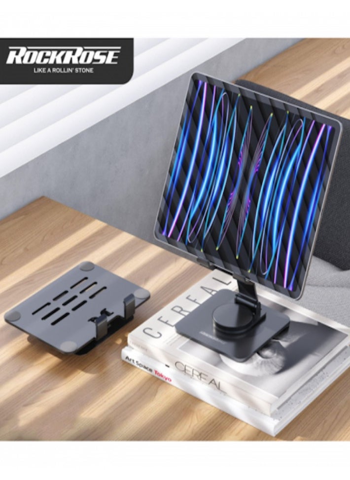 روكروز RockRose Anyview Ferris Pro 360° Rotatable and Foldable Desktop Tablet Stand  - Image 1