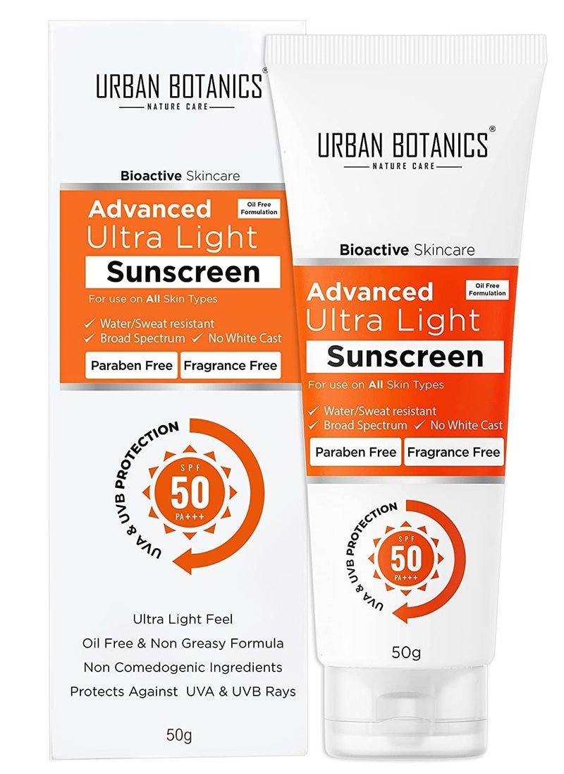 UrbanBotanics UrbanBotanics Advance Ultra Light Sunscreen SPF 50  - Image 1