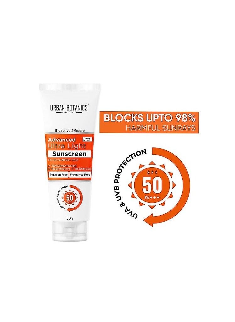 UrbanBotanics UrbanBotanics Advance Ultra Light Sunscreen SPF 50  - Image 2