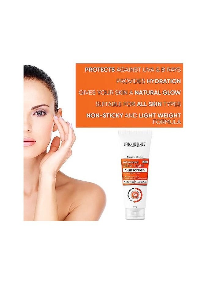 UrbanBotanics UrbanBotanics Advance Ultra Light Sunscreen SPF 50  - Image 3