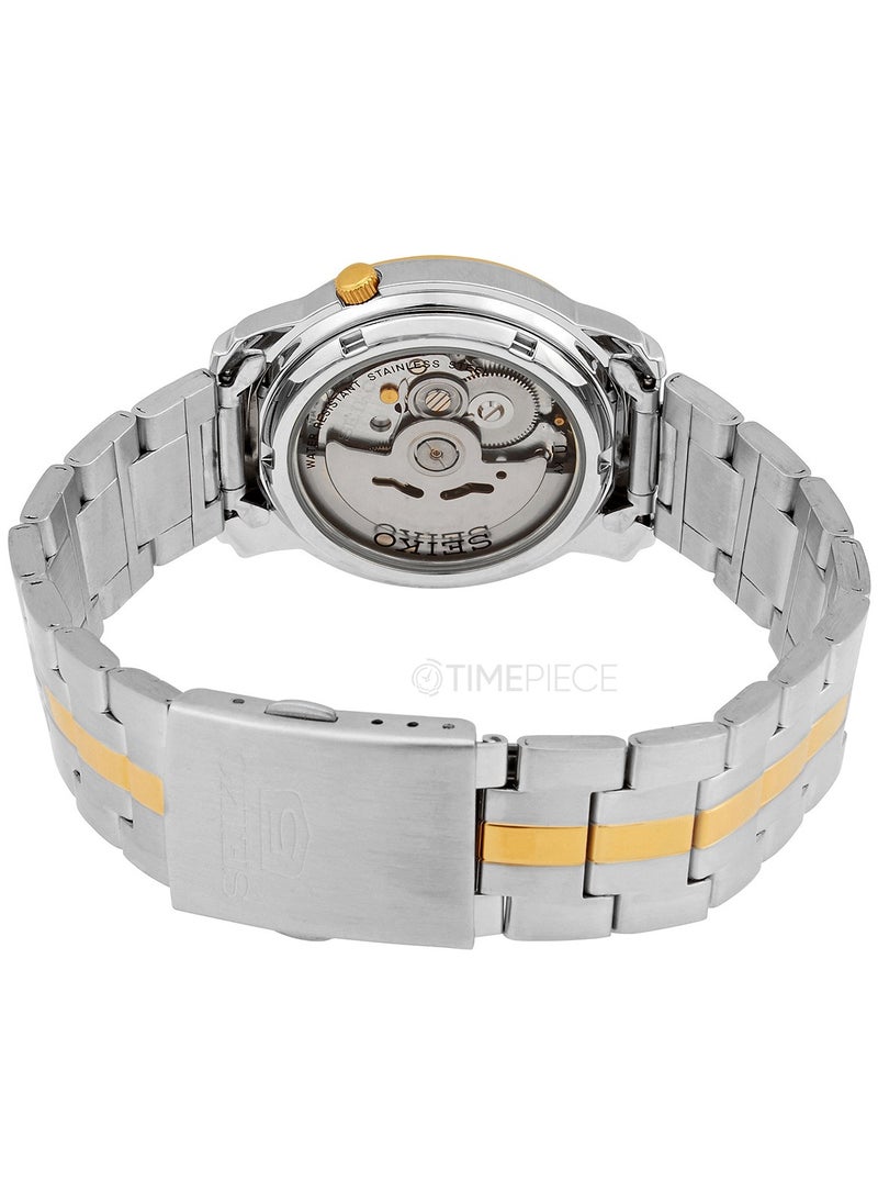 Seiko - Seiko Series 5 Automatic White Dial Mens Watch SNKL84K1 - Image 1