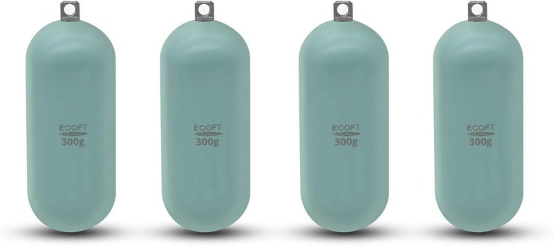 ECOFT Lead Free Fishing Weights Sinkers 80g-1000g Coated Raindrop Weights Bank Sinkers Cylindrical Deep Drop Weights Assorted Sizes Bag Non-Lead Fishing Weights Saltwater for Bottom Fishing - Image 1