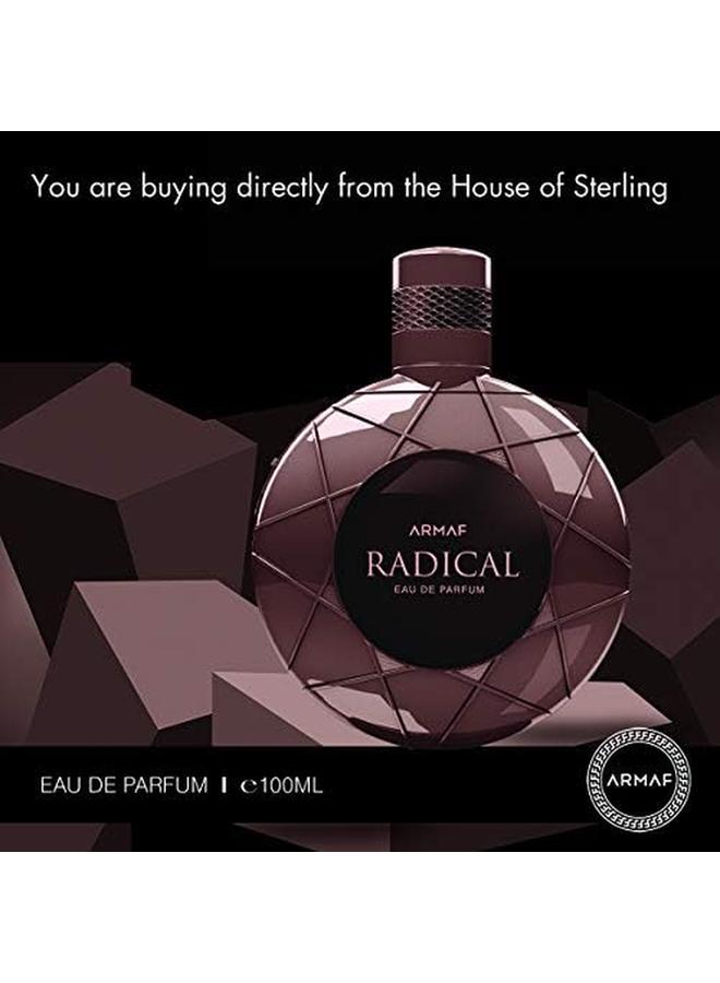 أرماف راديكال براون أو دو برفوم سبراي للرجال 3.4 أونصة - Image 3