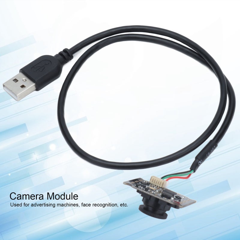 وحدة الكاميرا لوحة كاميرا ويب USB بدقة 0.3 ميجا بيكسل زاوية رؤية 50 درجة بروتوكول UVC ودعم OTG لأجهزة الإعلان - Image 4