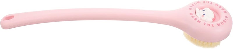 Uonlytech Bathroom Body Scrubber Back Brush with Long Handle, Soft Bristles Bath Exfoliating Brush for Shower and Skin Cleansing - Image 1