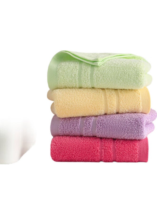 Zhu Yibai Towels, Bamboo Fiber Adult Small Towels, Face Towels, Hand Towels, Absorbent Small Face Towels, Children'S Towels, 6 Pieces, 28*48Cm - Image 3