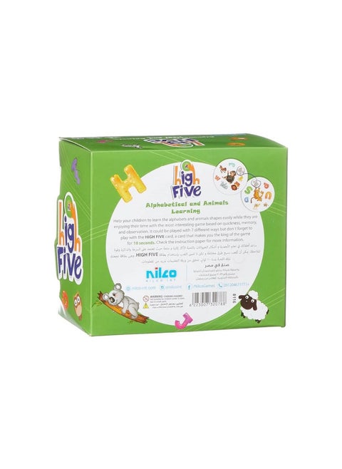 High Five Educational Playing Cards for Kids