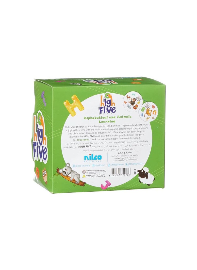 High Five Educational Playing Cards for Kids