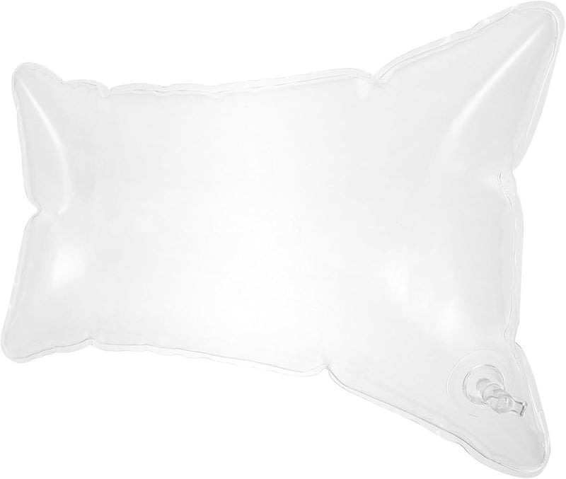 Transparent Inflatable Cushion Portable Sofa Cushion for Outdoor Use Height Easy to Inflate and Deflate for Camping and Travel - Image 1