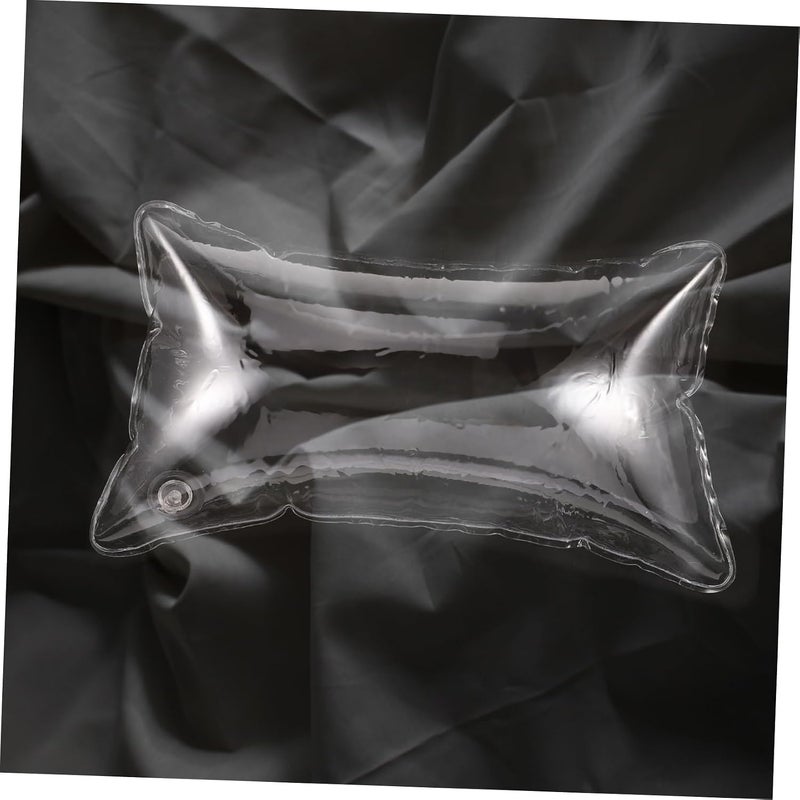 Transparent Inflatable Cushion Portable Sofa Cushion for Outdoor Use Height Easy to Inflate and Deflate for Camping and Travel - Image 5