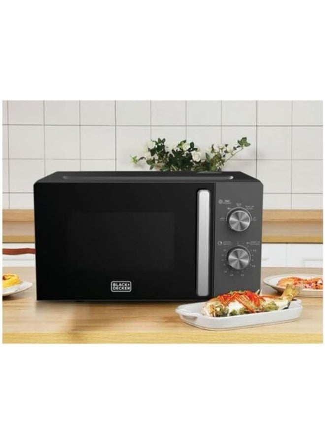 BLACK+DECKER Renewed - Black + Decker 20L Microwave Oven MZ2105PB5 Black - Image 2