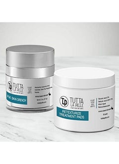 tutta la pelle 2% Glycolic Acid 2% Salicylic Acid Pads Acne Treatment Mild Strength For Sensitive Skin Witch Hazel Pads Acne Solutions For Facial Exfoliating And Smoother Looking Skin 60 Face Pads  - Image 4