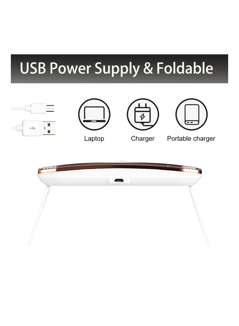 Fast Drying 36W UV LED Nail Lamp with 12 Beads for Gel Polish Curing Portable Design White - Image 4