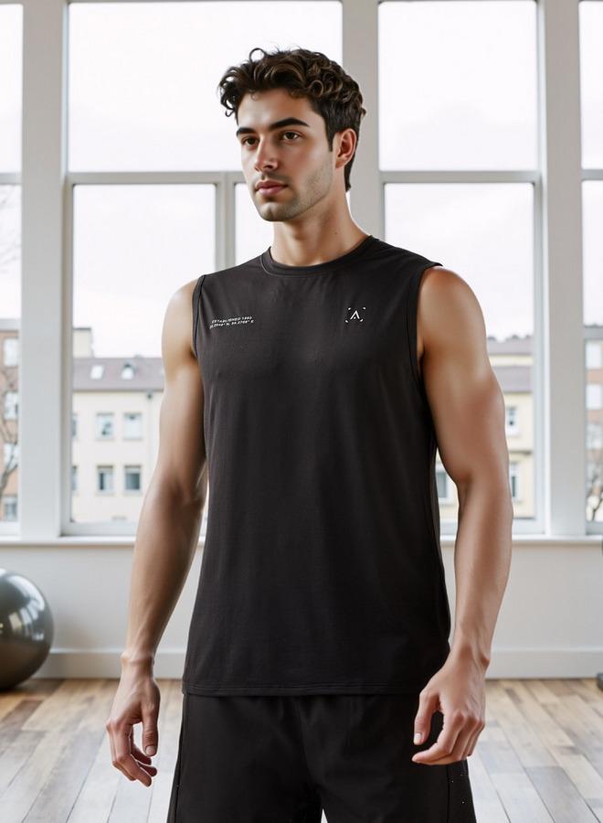Active Regular Fit Sleeveless T-shirt - Image 1