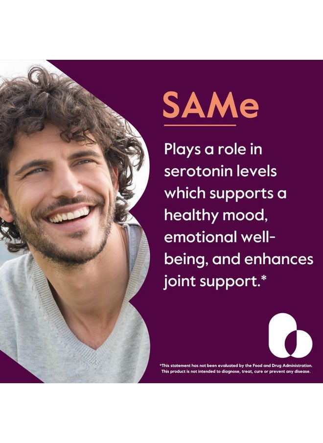 Health & Household Bestvite Sam-E 200Mg Stabilized (180 Vegetarian Capsules) (3-Pack) - Premium Ingredient From Italy Containing More Than 75% (Ss) Sam-E, The Highest Active Level Available  - Image 3